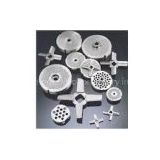 china professional meat mincer /meat grinder /knife blades and plates