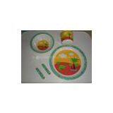 Melamine Children Dinner Set thumbnail-1