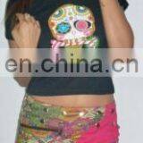 Women's Reversible Wrap Skirts and Side Handbags thumbnail-4