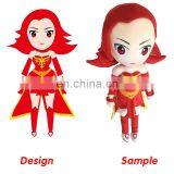 China Wholesale Cheap Stuffed Warrior Plush Game Doll Toy Custom Embroidered Plush Toy thumbnail-1