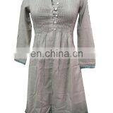 Women Cotton Long Dress Boho Sexy Party Wear Long Tunic Evening Dress thumbnail-1