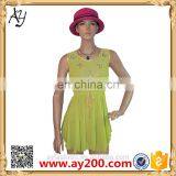 New Design Durable Lady Woven Models Blouses Shirt In Chiffon thumbnail-2