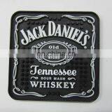 Personalized Square Soft Pvc Beer Drink Pad and Cup Stacking Mat thumbnail-3