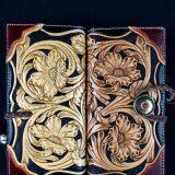 Engrave Genuine Leather Long Wallet thumbnail-1