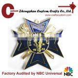 Promotional Gifts Honor Cross With Hard Enamel Souvenir Metal Keychain thumbnail-1