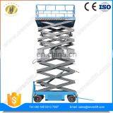 7LSJY Shandong SevenLift 10m 0.8 Ton Hydraulic Scissor Electric Plataformas Elevadoras Detijera Lift Table thumbnail-7