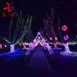 Outdoor Waterproof IP65 Sailboat LED Light 3D Sculpture Motif Lights thumbnail-2