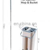 Free Hand Washing Microfiber Floor Dust Mop With Bucket thumbnail-2