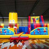 Multi-functional Blow up Outdoor Bounce House Park for Kids thumbnail-2