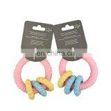 Ring Shape Dog Play Toy Puppy Chew Toy for Small Dogs Cute Shape and Color thumbnail-6