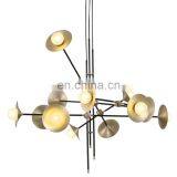 Industrial Iron Art Italian Modern Chandelier Lights thumbnail-1