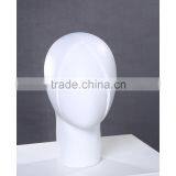 Fiberglass Female White Head Mannequin Dispaly Jewelry/ Hat /scarf/wig Mannequin Head H1084 thumbnail-5