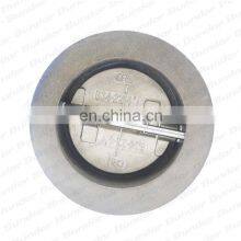 Bundor DN100 PN16 Wafer Check Valve CF8 Disc 2inch-12inch Non Return Valve Dual Plate Non Return Valve thumbnail-2