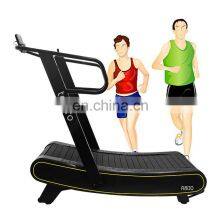 Energy Saving for HIIT Curved Treadmill & Air Runner New Commercial Use Running Machine Fitness Equipment Gym thumbnail-1
