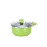 16CM Aluminum Non-Stick Sauce Pan With Glass Lid; Aluminum Sauce Pan For Kitchen; Divided Sayce Pan thumbnail-3