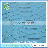 China Embossed PU Artificial Leather for Shoes Making thumbnail-3