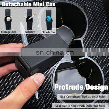 Cup Holder Insert Stabilizer For Tesla Model 3/Y 2021 With Mini Trash Can Storage Box Ashtray Armrest Box thumbnail-5