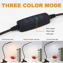 Table Lamp Led Dormitory Cool All Metal Desk Lamp for Home Decoration Hose Live Screen Display Hanging Lamp Clip Reading Lamp thumbnail-3
