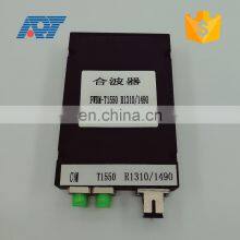 CATV Equipment Good Quality Steel Tube Pon Wdm Fiber Optic Box 6 8ch Cwdm