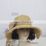 Handmade Fashion Cheap Straw Panama Hat For Promation Wholesale thumbnail-5