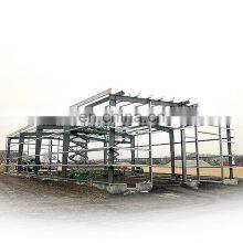 Large Span New Design Quick Install Qatar Modern Building Galvanized Light Steel Structure Frame Workshop Warehouse Shed thumbnail-1