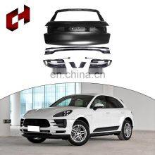 CH Wholesale Vehicle Modification Parts Rear Diffuser Front Lip Support Kit Body Parts For Macan 2014-2017 to 2018-2021 thumbnail-1