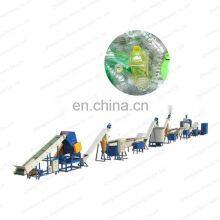 Small Pet Bottles Flakes Recycle Polyester Staple Fiber Making Machine Pet Bottle Recycling Machine