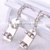 Skateboard Metal Key Ring Good Present for Lover thumbnail-2