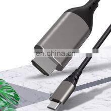 New Arrival USB C ToHD USB 3.1 Type-C to HD-MI 4K60HZ Adapter With HDCP Compatible for Mobile Phones and Computers thumbnail-2