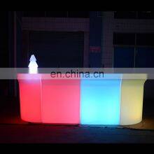 Bar And Pub Furniture Style Illuminated Led Bar Counter for Sale LED Light Sofa Mobile Bar