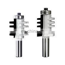 LIVTER Woodworking Tools Diamond Stone Taper Tooth Tenon Cutter Square Tooth Assembly Finger Joint Engraving Milling Cutter CNC thumbnail-5