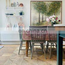 Best Selling Large Wicker Seagrass Rug Rustic Style Natural Brown Straw Floor Mat Carpet Vietnam Supplier thumbnail-2