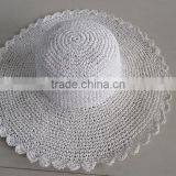 Fashion Design Crochet Paper Hat / Dress Hat / Summer Hat thumbnail-3