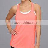 2015 China Manufacturer Customized Women Stertch Mesh Tank Top thumbnail-2