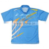 High quality cheap price custom logo badminton polo