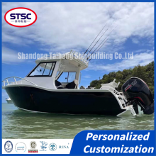 Rapid-Response China-Made Aluminum Fishing Boat With Sensitive Throttle Control thumbnail-4