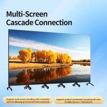 Super High Brightness Indoor Portable LED Display Double Side and Tri-Fold Poster Screen for Advertising thumbnail-5