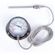 Kyue PGT Pressure Type Thermometer OEM/ODM Customizable Gas Temperature Measurement Instrument Capillary Tube thumbnail-1