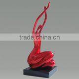 Nude Female Bronze Sculpture Modern Urban Statue thumbnail-6