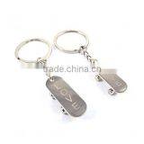 Promotional Items Custom Logo Metal Skateboard Keychains thumbnail-2