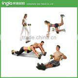 3 in 1 Foam Roller Multi-function Abdominal Fitness Equipment AB Roller Pull Rope thumbnail-2