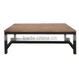 OA-4057 reclaimed furniture Metal frame coffee table vintage industrial furniture