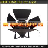 stage face light 3200K led par light led par64 DMX512 2CH best price