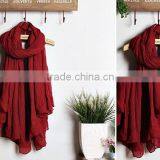 Wholesale Long Soft Large Plain Viscose Shawl thumbnail-6