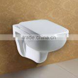 Wash Down Wall Hung White Color Ceramic Water Closet ATW027 thumbnail-1