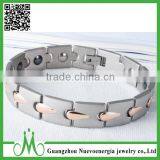 2016 Latest Fashion Bracelet Jewelry Bio Energy Health Balance Stainless Steel Bracelet thumbnail-2