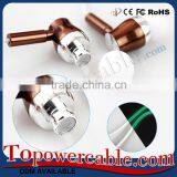 Glowing In Dark Earphone Earbud Earpiecefor Mp3 Player For S6 thumbnail-3