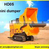Track Dumper,load 500kgs,hydraulic Transmission,1447mm Ultrahigh Dumping Height thumbnail-1