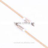 High Quality Golden Plated 3.5mm AUX Audio Cable Male to Male AV Cable thumbnail-2