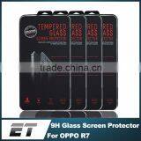 Manufacturer China Wholesale 2015 Hot Products 0.33mm 9H Scratchproof 2.5D Tempered Glass Screen Protector For R7